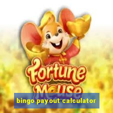 bingo payout calculator